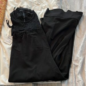 Bardot Black Lace Jumpsuit